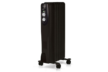 Масляный радиатор Ballu Classic black BOH/CL-07BR 1500 7 секций