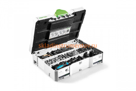 Соединители Domino, набор комплектующих в систейнере Sort KV-SYS D8 FESTOOL 203170
