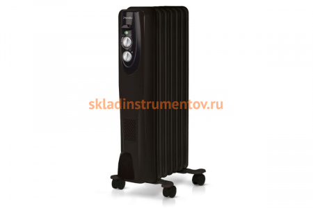Масляный радиатор Ballu Classic black BOH/CL-07BR 1500 7 секций