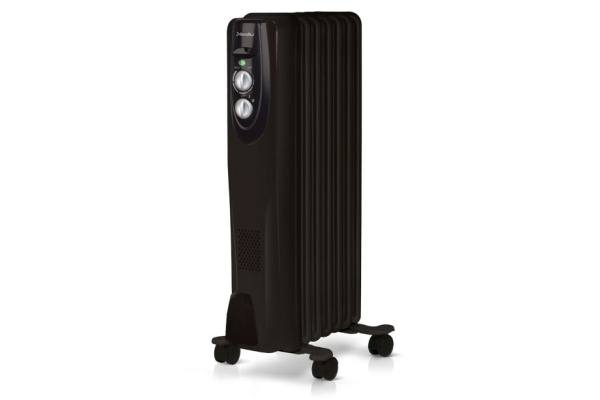 Масляный радиатор Ballu Classic black BOH/CL-07BR 1500 7 секций