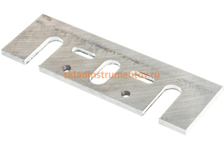 Нож односторонний стальной (2 шт; 82x29x3 мм) для рубанка СПЕЦ 2100101