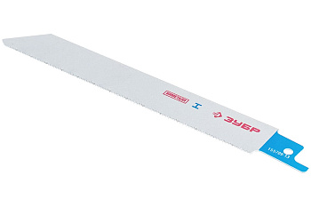 Полотно S922EF по металлу для сабельной пилы (130 мм; 1,4 мм; Bi-Met) Зубр 155709-13 Полотно S922EF по металлу для сабельной пилы (130 мм; 1,4 мм; Bi-Met) Зубр 155709-13