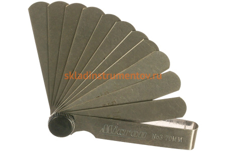 Набор щупов N3 70мм 0.5-1.0 Micron МИК 18985
