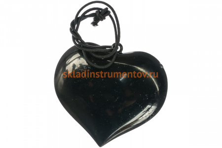 Подвесной ароматизатор Airline Сердце черный лед AFSE003