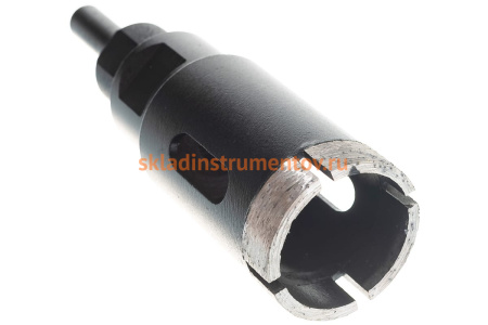 Коронка алмазная по керамограниту, серебряная пайка (35 мм) TRIO-DIAMOND GCB773