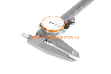 Штангенциркуль с круг. шкалой, губ. 50мм, 0.02 SHAN ШЦК-1-200 123679