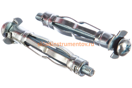 Анкер для пустотелых материалов Зубр МОЛЛИ 11 мм x M5 x 52 мм, 80 шт, оцинкованный 302472-05-052