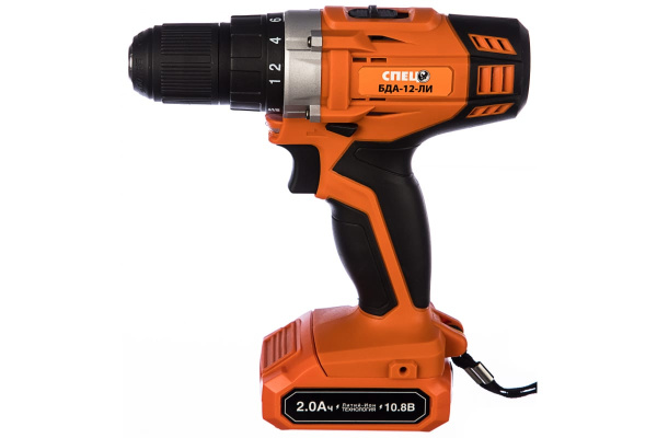 Аккумуляторная дрель-шуруповерт Спец БДА-12 Ли 3311