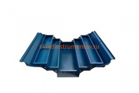 Инструментальный складной ящик ЭВРИКА 5 отделений ER-122B