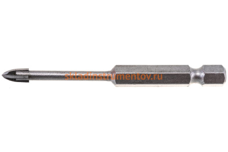 Сверло по керамике твердосплавное, шестигранный хвостовик 4,0 мм РемоКолор 35-4-004