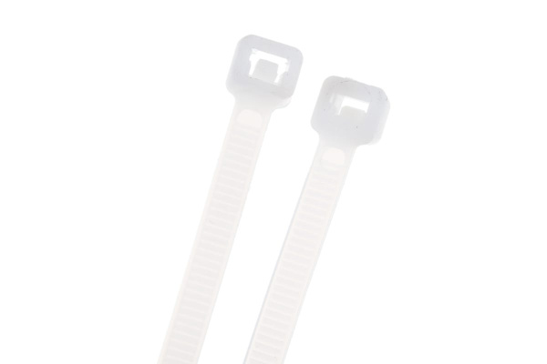 Нейлоновые хомуты Зубр белые, 4.5x200 мм, 100 шт. 309010-45-200