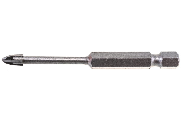 Сверло по керамике твердосплавное, шестигранный хвостовик 4,0 мм РемоКолор 35-4-004