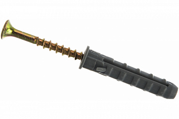 Распорный дюбель Зубр Стандарт с шурупом 8x40 мм 10 шт. 30661-08-40