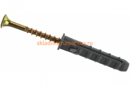 Распорный дюбель Зубр Стандарт с шурупом 8x40 мм 10 шт. 30661-08-40