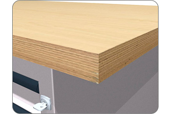 Столешница из фанеры для двухтумбового верстака FERRUM 01.319W