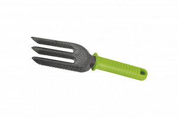 Вилка посадочная 3-зубая, защитное покрытие, пластиковая рукоятка SPARTA 62387