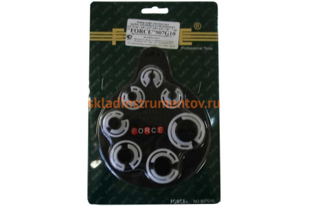 Набор муфт для монтажа топливных трубок и кондиционера FORCE 907G10