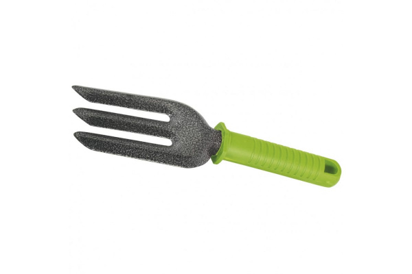Вилка посадочная 3-зубая, защитное покрытие, пластиковая рукоятка SPARTA 62387