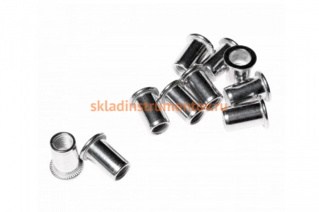 Заклепка алюминиевая (8 мм, для заклепочника, 10 штук) JTC 5822-M8