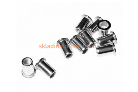 Заклепка алюминиевая (8 мм, для заклепочника, 10 штук) JTC 5822-M8