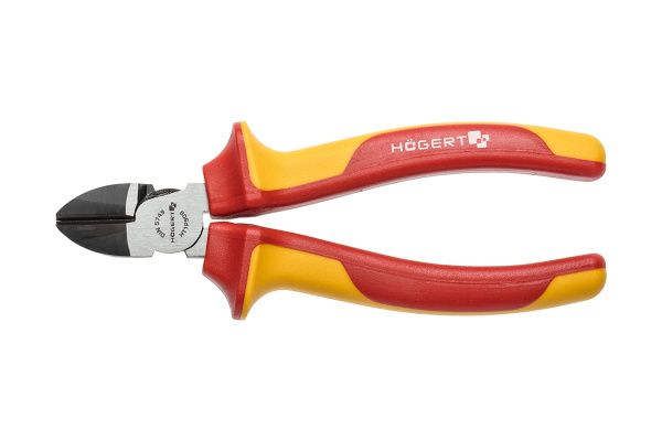 Бокорезы HOEGERT TECHNIK изолированные, 160 мм, 1000 В, VDE HT1P909