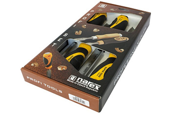 Набор полукруглых стамесок NAREX SUPER 2009 LINE PROFI 860602