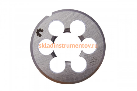 Плашка WOLFSTAR метрическая М27х3,0 9ХС Гост 9740 dr27300