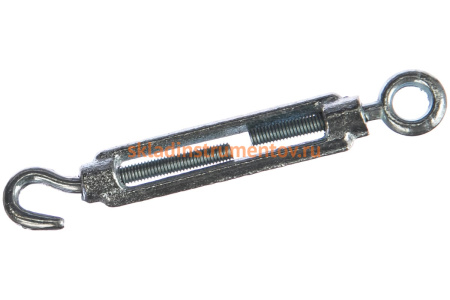 Талреп STAYER DIN 1480, крюк-кольцо, М6, 15 шт, оцинкованный, 30515-06 Талреп STAYER DIN 1480, крюк-кольцо, М6, 15 шт, оцинкованный, 30515-06