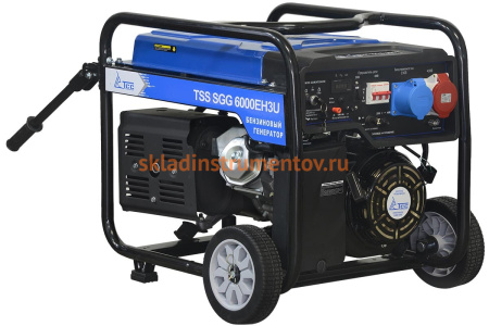 Бензогенератор ТСС SGG 6000 EH3U, 030008