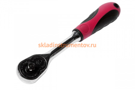 Трещотка 36-зубцовая с резиновой рукояткой (150мм, 1/4”) JTC 3602B