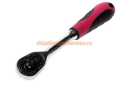 Трещотка 36-зубцовая с резиновой рукояткой (150мм, 1/4”) JTC 3602B