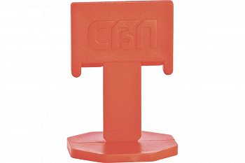 Система выравнивания плитки СВП (зажим 100 шт; пакет ПЭНД) СИБРТЕХ 88055