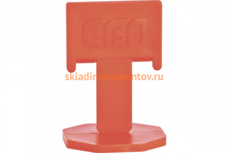 Система выравнивания плитки СВП (зажим 100 шт; пакет ПЭНД) СИБРТЕХ 88055