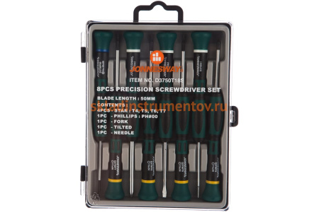 Набор отверток для точной механики Jonnesway D3750T18S