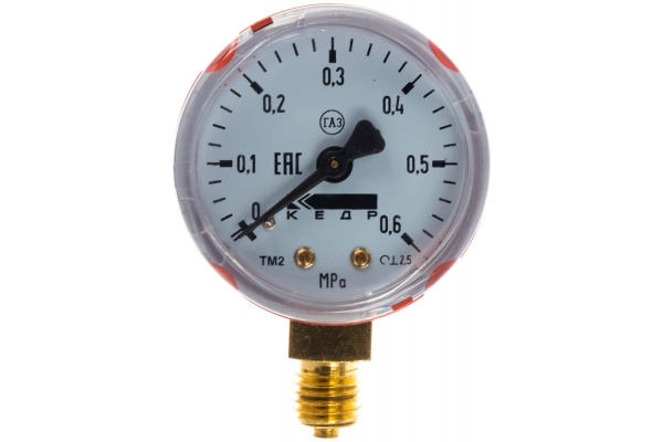 Пропановый манометр КЕДР МП-50 1240005