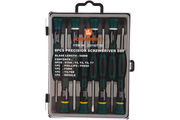 Набор отверток для точной механики Jonnesway D3750T18S