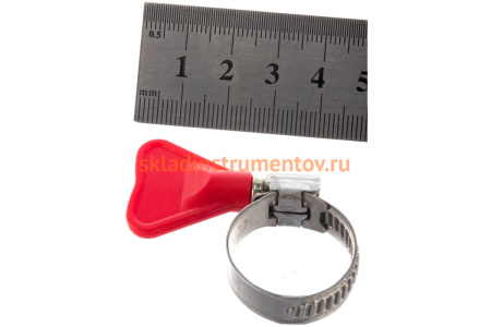 Хомуты Зубр ЭКСПЕРТ Бабочка из нержавеющей стали с накатной лентой НЛ-9, 16-25 мм, 200 шт 37835-16-25-200