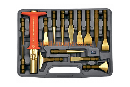 Набор сменных зубил и выколоток AIST 14 предметов / 79103214 00-00006549
