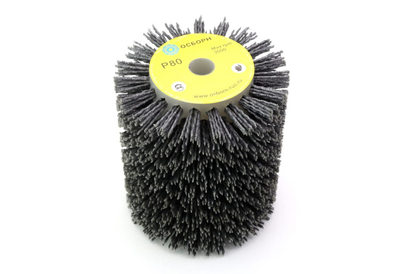 Щетка валик нейлоновая 6-027 (100 мм; P80) для Makita 9741 ОСБОРН PLM.RB10012013P80