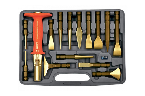 Набор сменных зубил и выколоток AIST 14 предметов / 79103214 00-00006549