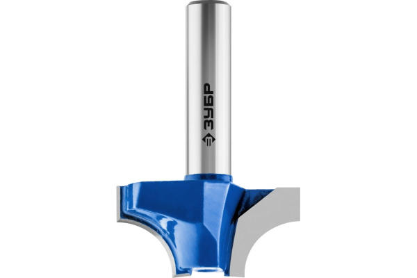 Фреза пазовая фасонная №1 ПРОФЕССИОНАЛ (31.8х16х48 мм; R9.5 мм; хвостовик 8 мм) Зубр 28740-31.8