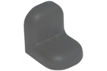 Уголок с заглушкой MFK-TORG 20х20х16х1.2 металлик 13 20 20 13