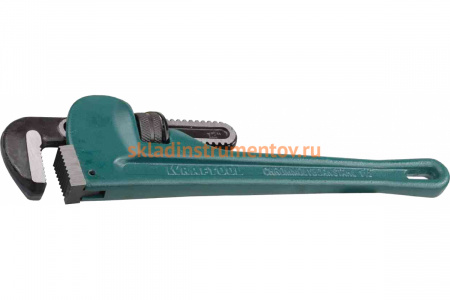 Трубный разводной быстрозажимной ключ Kraftool тип Rigit Cr-Mo губки высокотехнологичный Al корпус 11/2"/300 мм 2728-30_z01