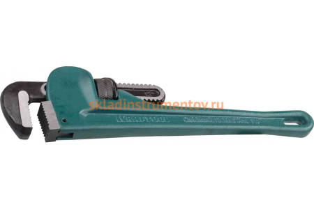 Трубный разводной быстрозажимной ключ Kraftool тип Rigit Cr-Mo губки высокотехнологичный Al корпус 11/2"/300 мм 2728-30_z01