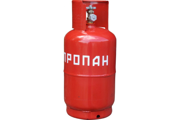 Баллон пропановый 12 л бытовой с вентилем ВБ-2 НЗГА СПЕЦ СВ-БАЛ12Н