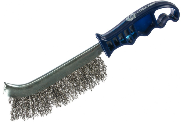 Кордщетка (ручная, стальная, 240 мм) КОБАЛЬТ 248-726