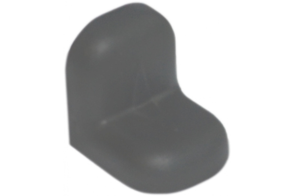 Уголок с заглушкой MFK-TORG 20х20х16х1.2 металлик 13 20 20 13