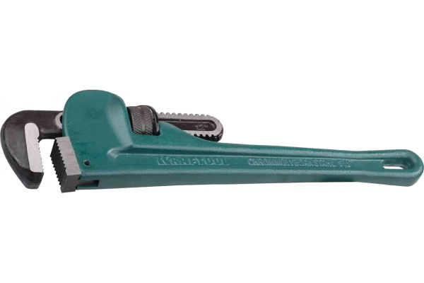 Трубный разводной быстрозажимной ключ Kraftool тип Rigit Cr-Mo губки высокотехнологичный Al корпус 11/2"/300 мм 2728-30_z01
