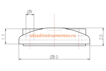 Диск для шарнирной опоры KIPP K0415.4080