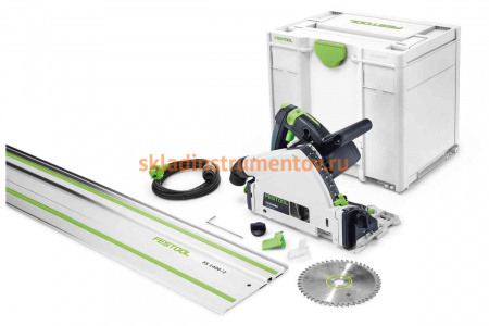 Пила Festool с шиной-направляющей TS 55 REBQ-Plus-FS 576007